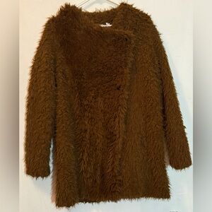 New Directions Chocolate Teddy Jacket